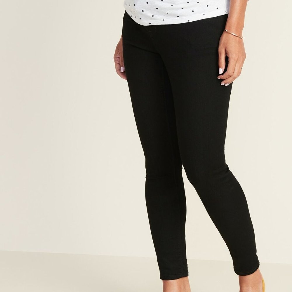 Maternity Premium Full-Panel Rockstar Jeans